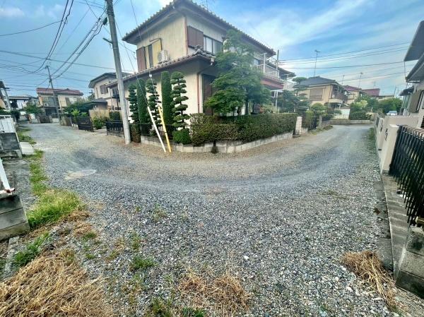 東京都八王子市大楽寺町の土地の前面道路含む現地写真