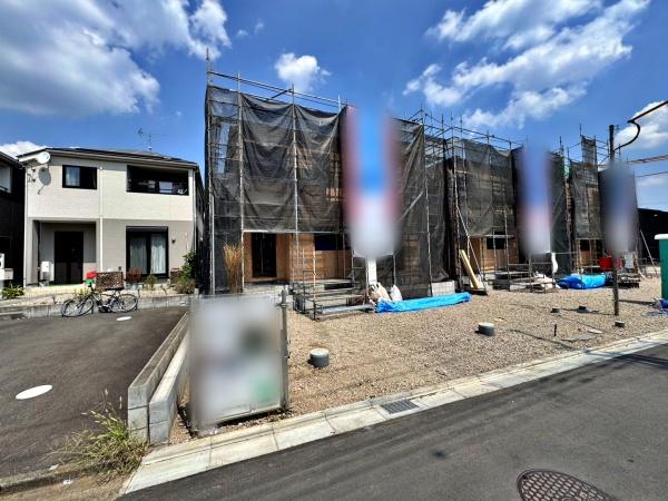 東京都八王子市川口町の新築一戸建ての駐車場