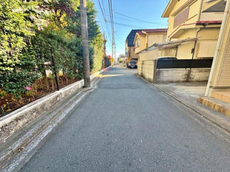 �����s�����q�s���q���̒��È�ˌ��Ă̑O�ʓ��H�܂ތ��n�ʐ^