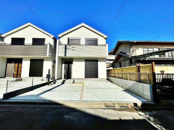 東京都八王子市大和田町5丁目の新築一戸建ての現地外観写真