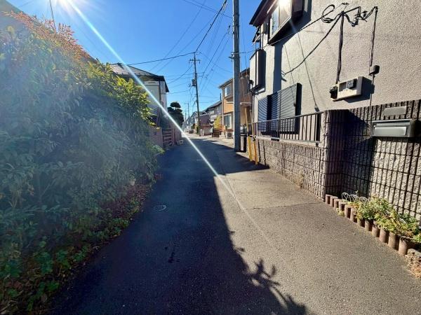 �����s�����q�s���쒬�̒��È�ˌ��Ă̑O�ʓ��H�܂ތ��n�ʐ^