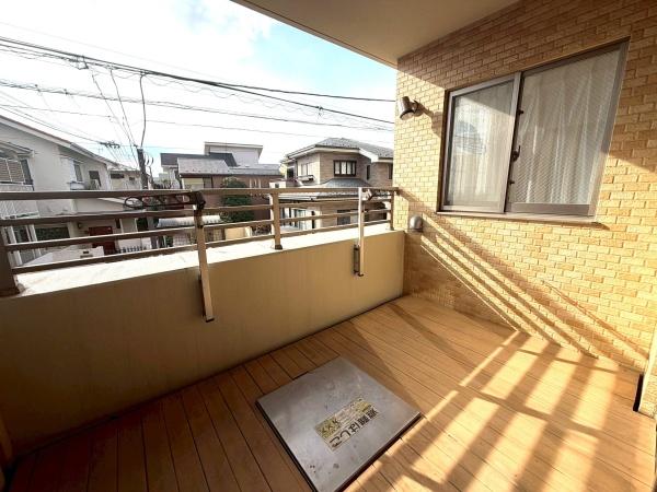 東京都杉並区善福寺1丁目の中古マンションのバルコニー