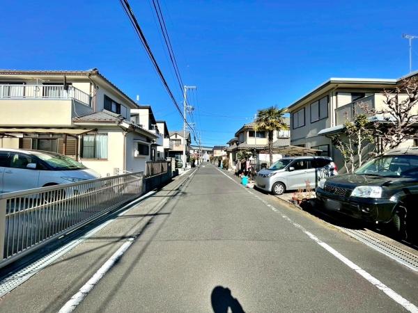 �����s�����q�s���쒬�̒��È�ˌ��Ă̑O�ʓ��H�܂ތ��n�ʐ^