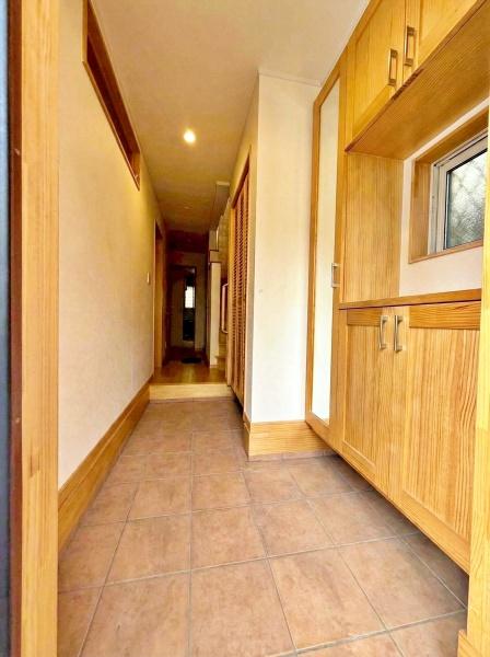 東京都杉並区松庵1丁目の中古一戸建ての玄関