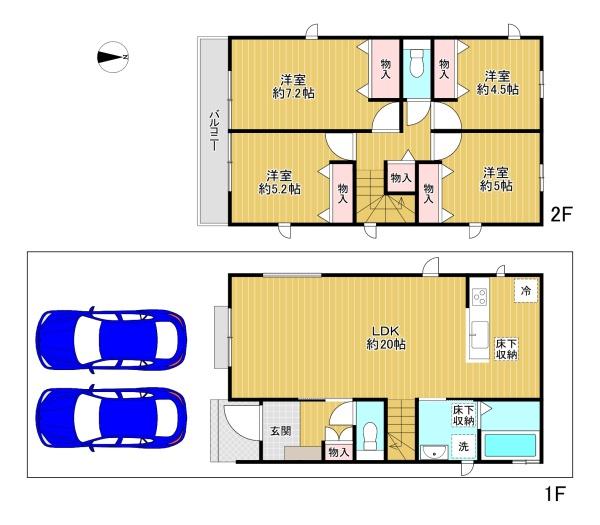 �����s�����q�s�䒬2���ڂ̐V�z��ˌ��Ă̊Ԏ��}