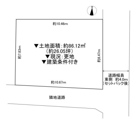 �����s�������1���ڂ̓y�n�̊Ԏ��}