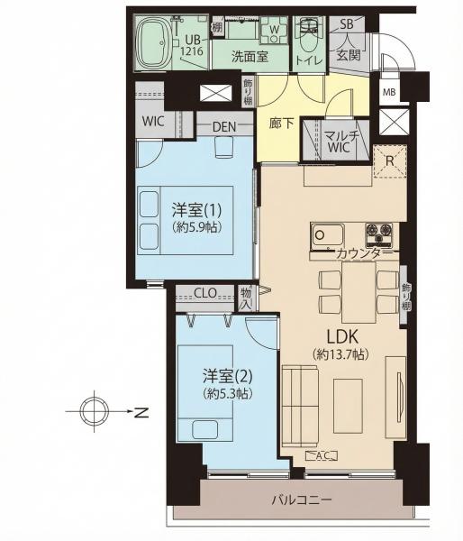 �����s���������2���ڂ̒��Ã}���V�����̊Ԏ��}