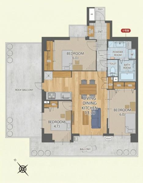 �����s�����q�s���؂̒��Ã}���V�����̊Ԏ��}