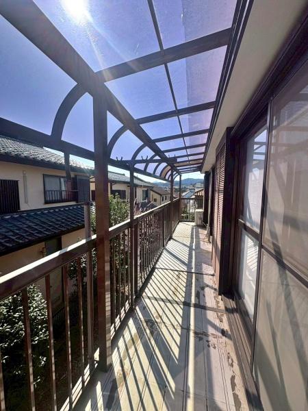 東京都八王子市散田町2丁目の中古一戸建てのバルコニー