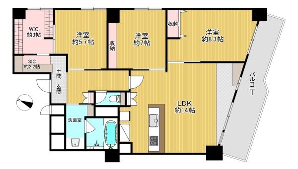 �����s������쉬�E4���ڂ̒��Ã}���V�����̊Ԏ��}