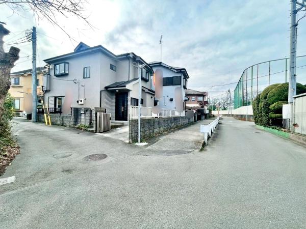 �����s�����q�s���쒬�̒��È�ˌ��Ă̑O�ʓ��H�܂ތ��n�ʐ^