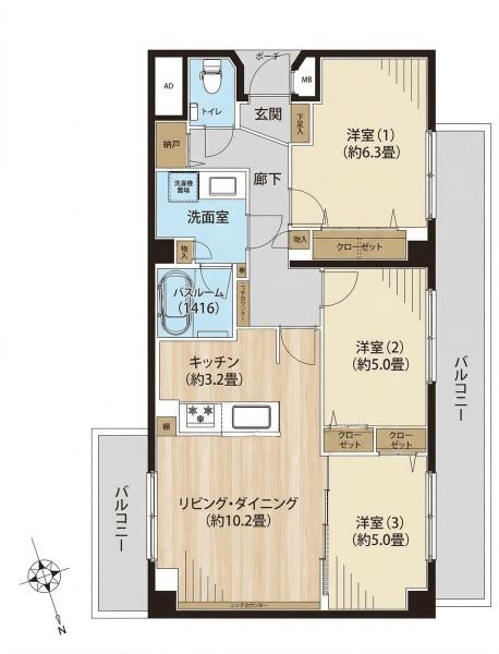 �����s���c�J����4���ڂ̒��Ã}���V�����̊Ԏ��}