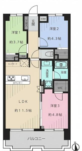 �����s�V�h��㗎��1���ڂ̒��Ã}���V�����̊Ԏ��}