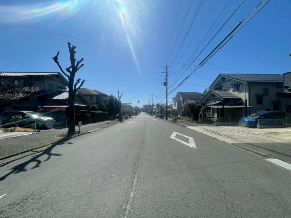 �����s�����q�s���쒬�̒��È�ˌ��Ă̑O�ʓ��H�܂ތ��n�ʐ^