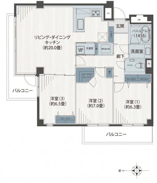 �����s�V�h�撆����2���ڂ̒��Ã}���V�����̊Ԏ��}