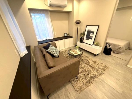 東京都中野区新井1丁目の中古マンションのリビング