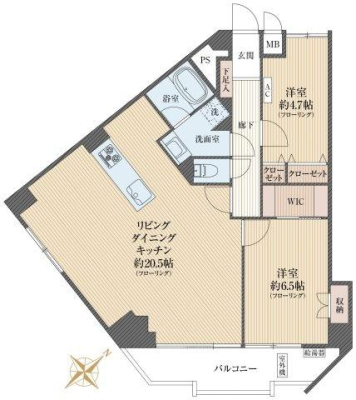 �����s�V�h��Z�g���̒��Ã}���V�����̃��r���O