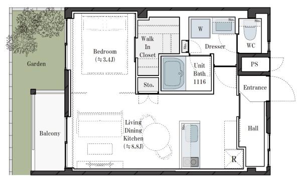 �����s���c�J�扺�n4���ڂ̒��Ã}���V�����̊Ԏ��}