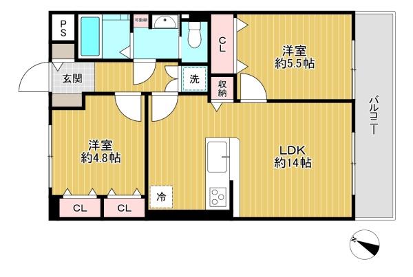 �����s������㉬4���ڂ̒��Ã}���V�����̊Ԏ��}