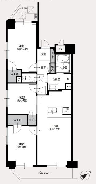 �����s�����]�Óc2���ڂ̒��Ã}���V�����̊Ԏ��}