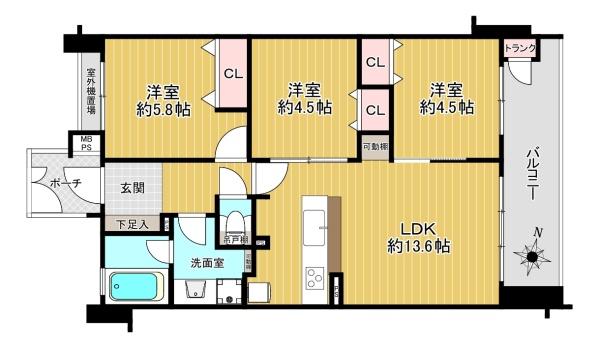 �����s���c�J���c�t�J5���ڂ̒��Ã}���V�����̊Ԏ��}