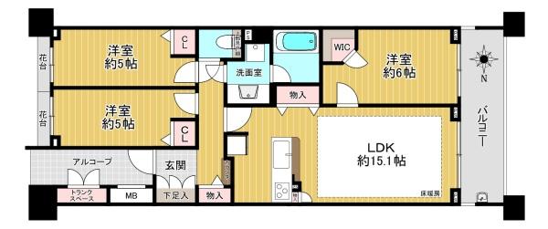 �����s���c�J���Α�6���ڂ̒��Ã}���V�����̊Ԏ��}